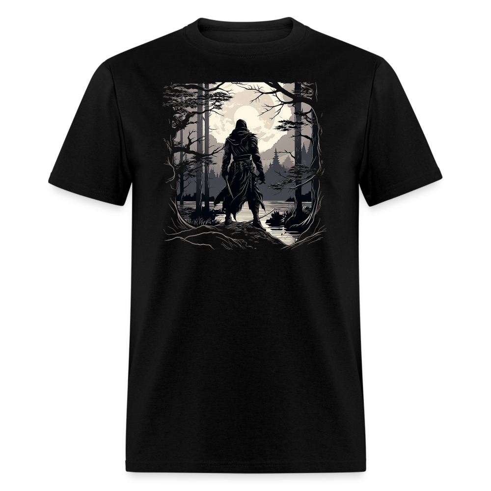 Ninja of the Silent Shadow Overlook Tee - black