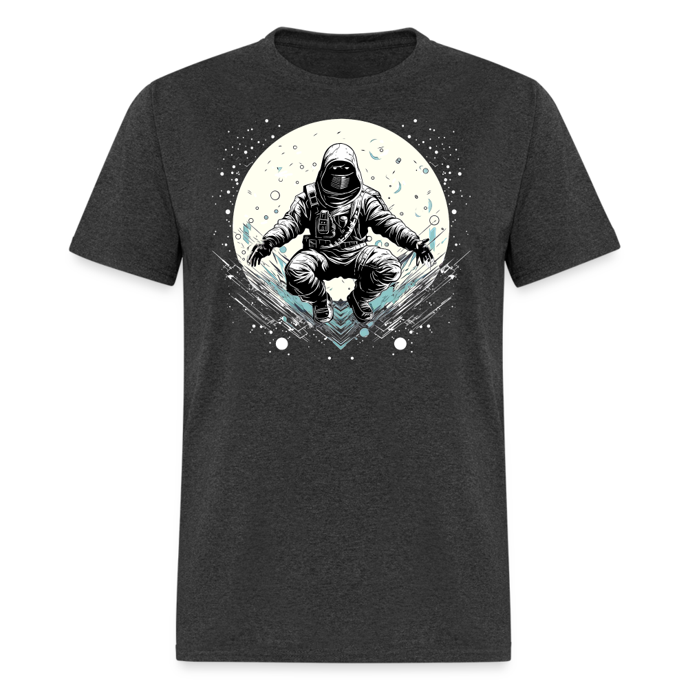 Spacewalker Shinobi Warrior Tee - heather black