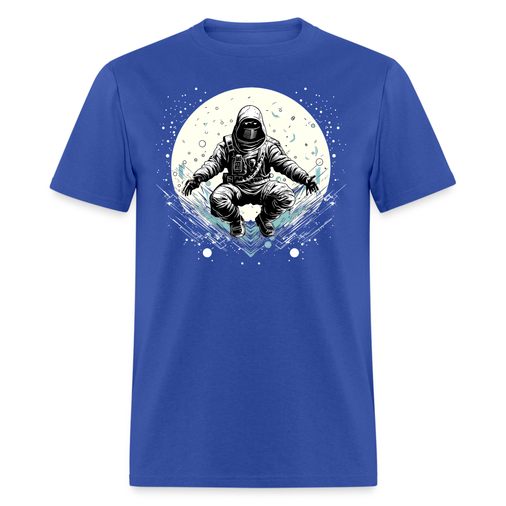Spacewalker Shinobi Warrior Tee - royal blue
