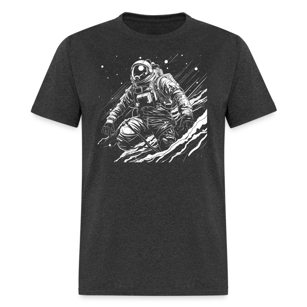 Cosmic Voyager Tee - heather black