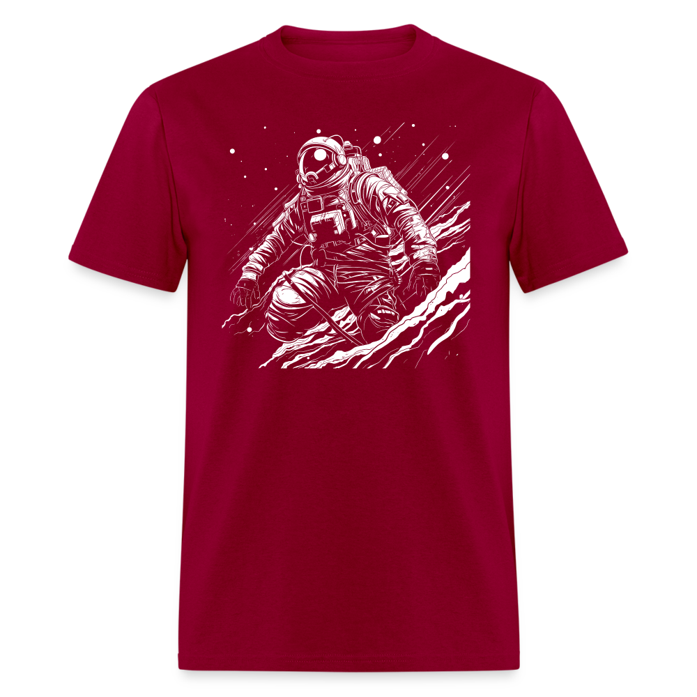 Cosmic Voyager Tee - dark red