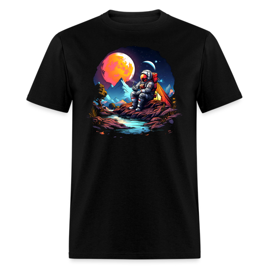 Interstellar Astronaut Camper Tee - black