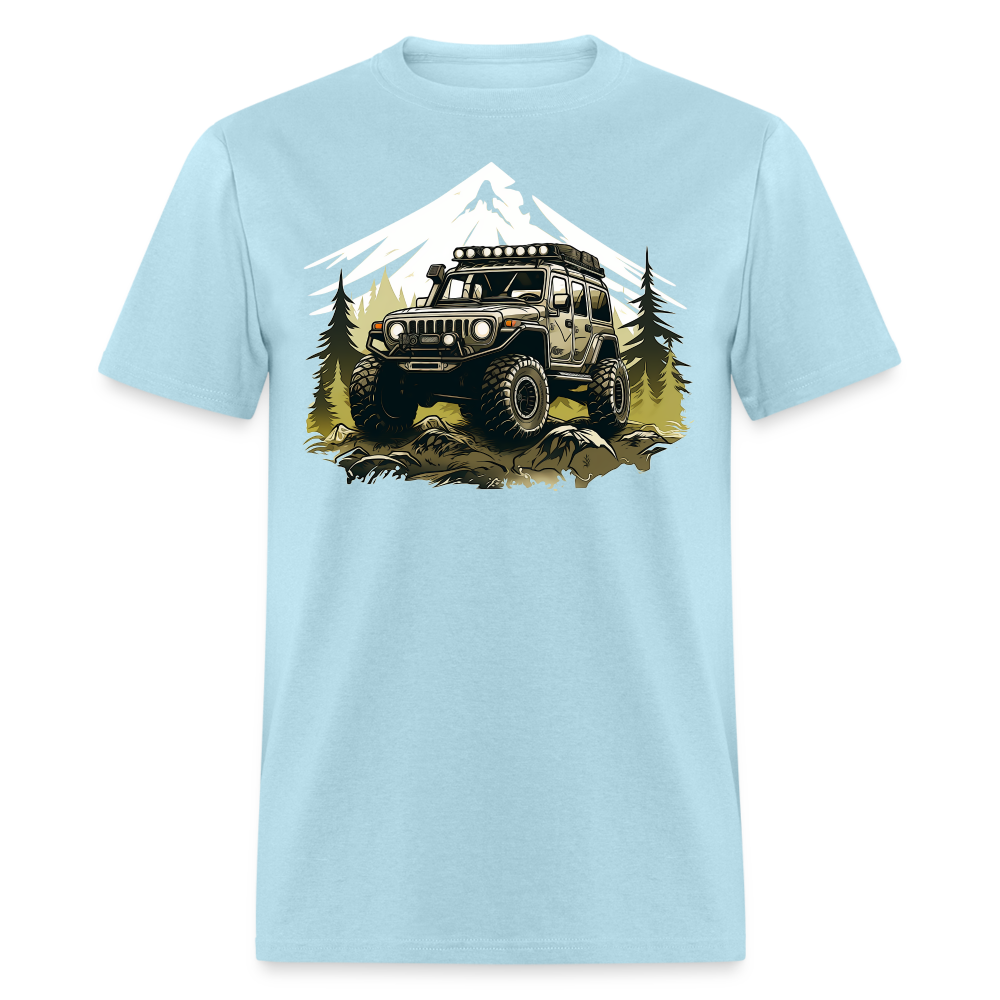 Wilderness Explorer Trekker Tee - powder blue