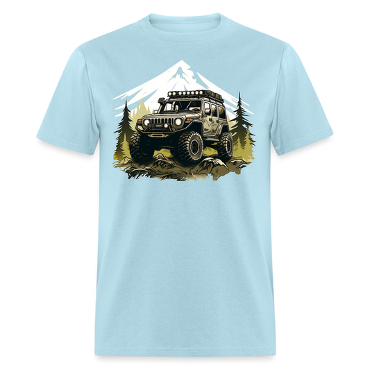 Wilderness Explorer Trekker Tee - powder blue