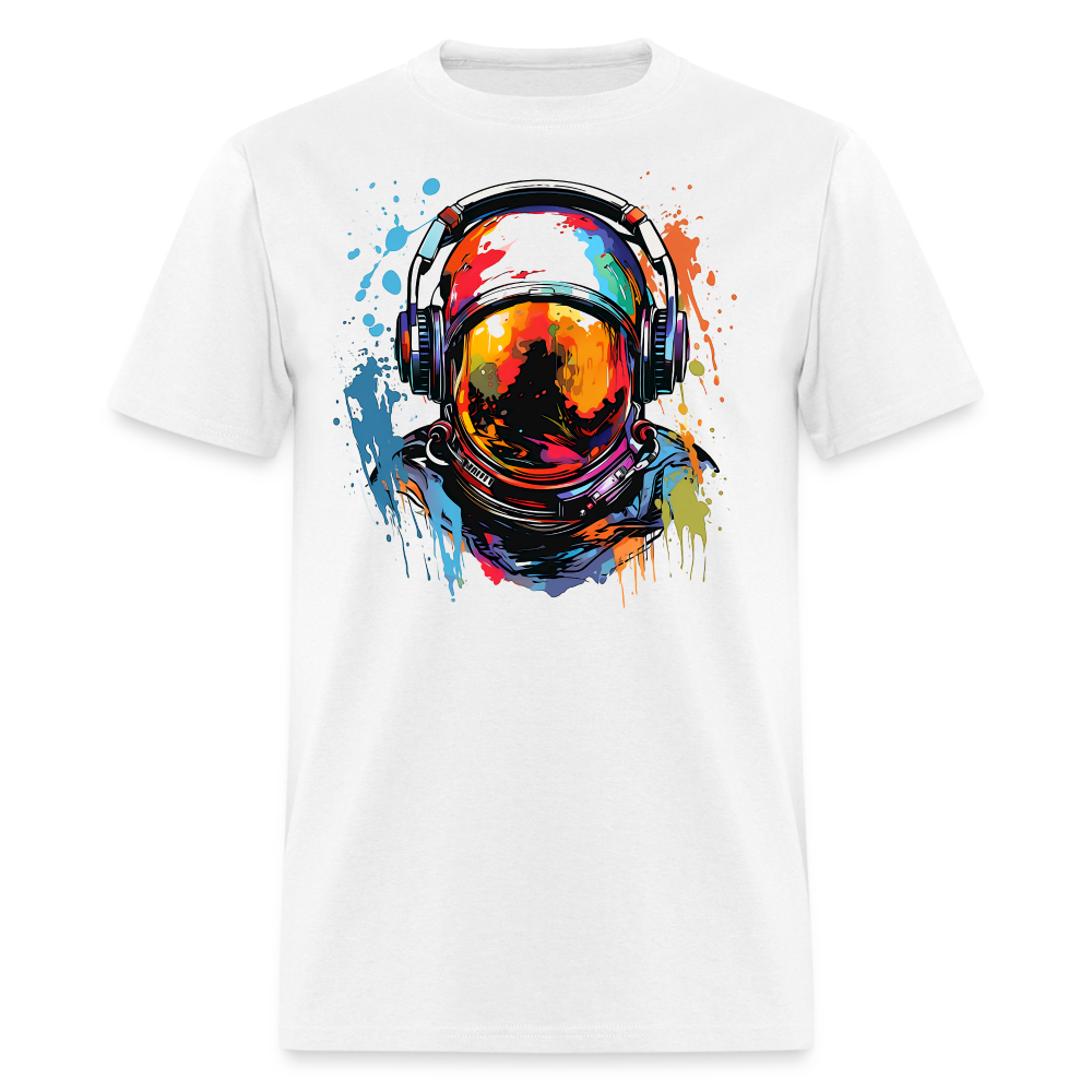 AstroGroove Astronaut Explorer Tee - white