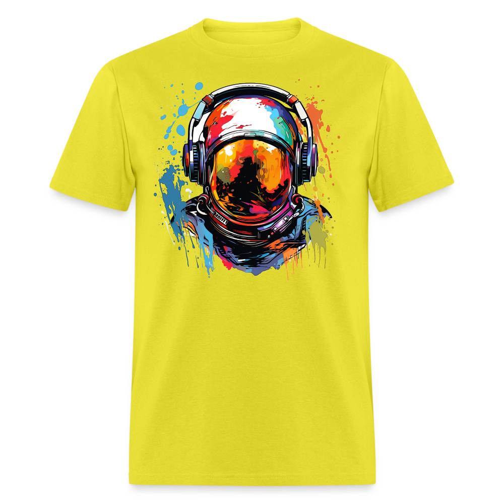 AstroGroove Astronaut Explorer Tee - yellow