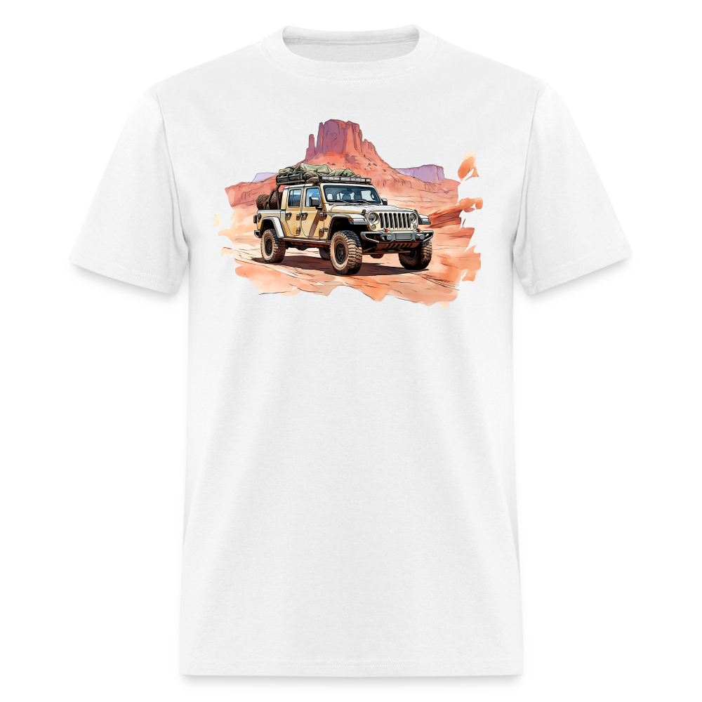 Southwest Off-Road Adventure Tee - white