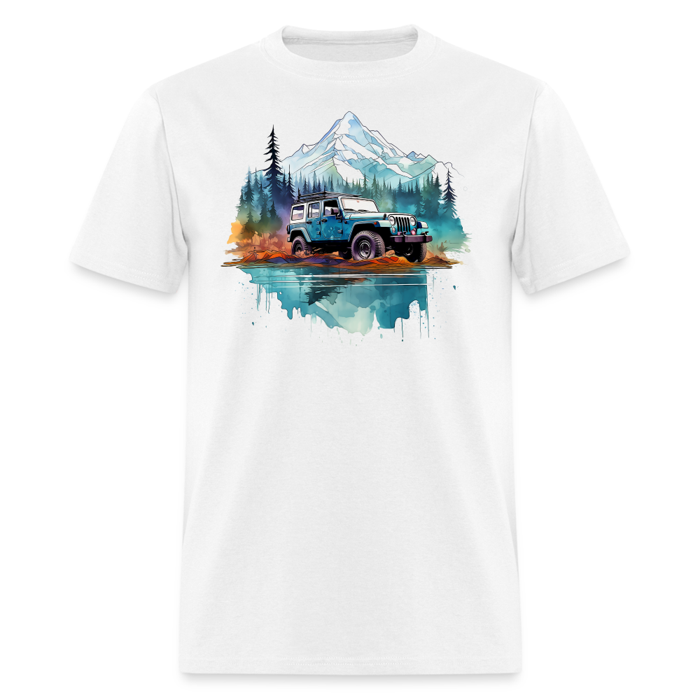 Riverside Wilderness Expedition Tee - white