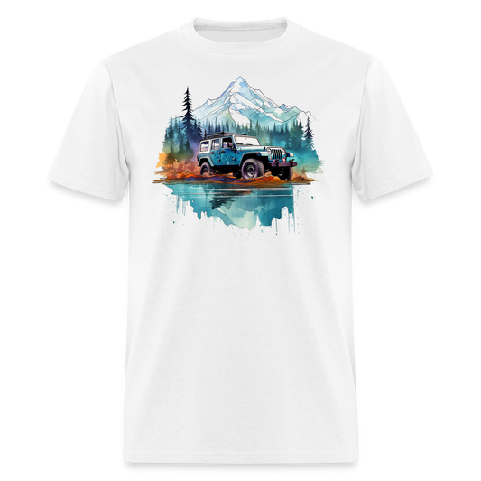 Riverside Wilderness Expedition Tee - white