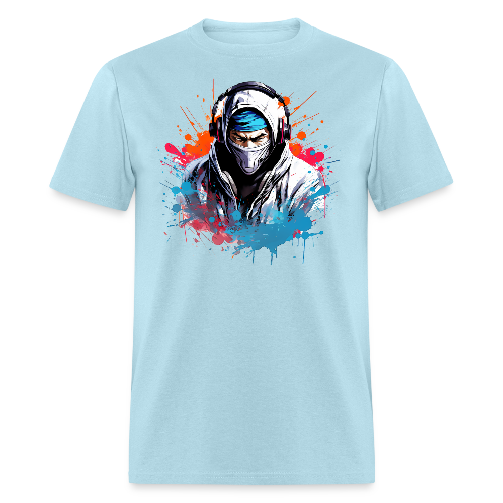 SoundShadow Ninja Pathseeker Tee - powder blue