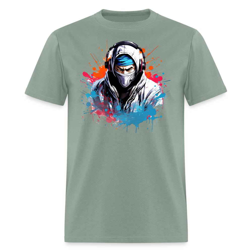 SoundShadow Ninja Pathseeker Tee - sage