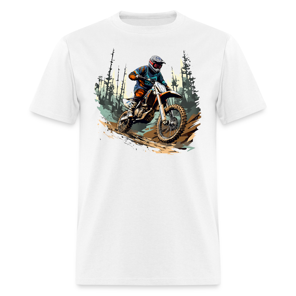 Trailblazing MotoX Madness Tee - white