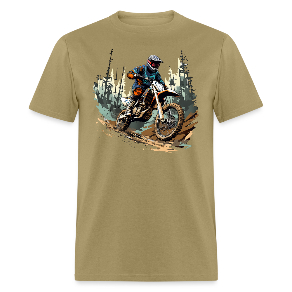 Trailblazing MotoX Madness Tee - khaki