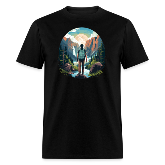 I'd Rather Be Hiking Tee - black
