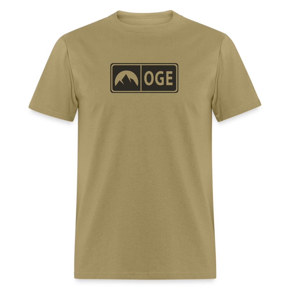 OGE Badge Tee - khaki