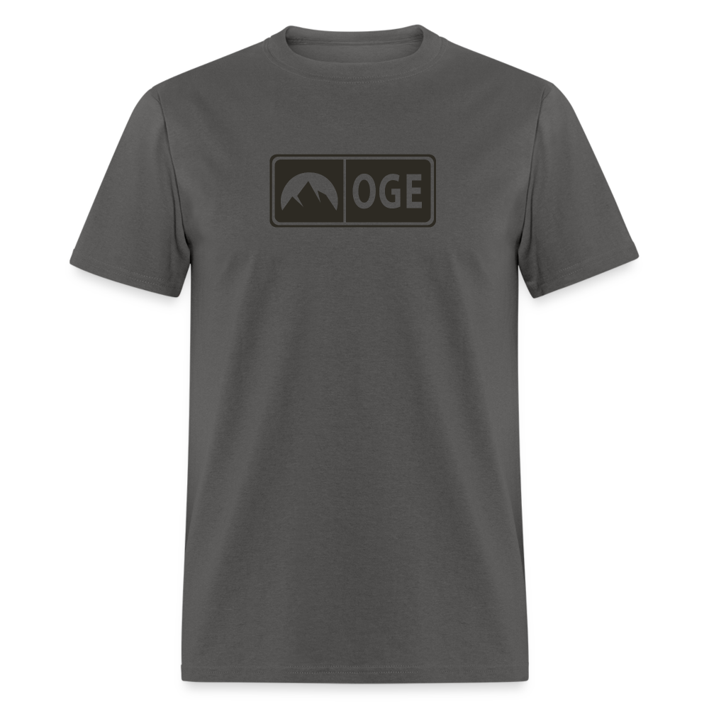 OGE Badge Tee - charcoal