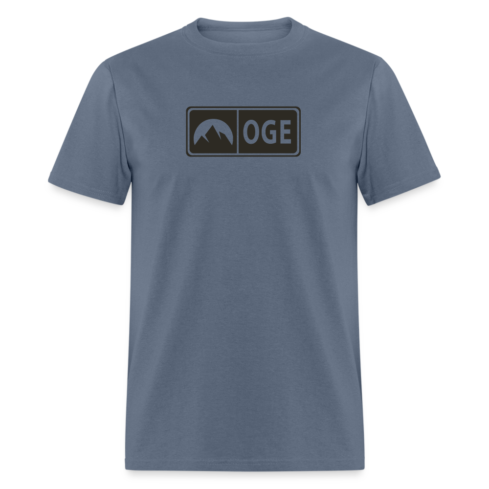 OGE Badge Tee - denim