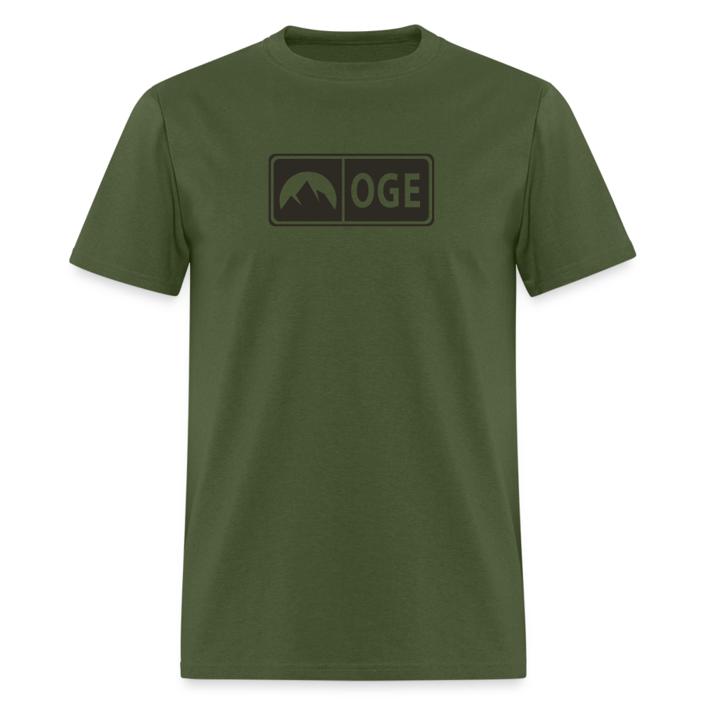 OGE Badge Tee - military green