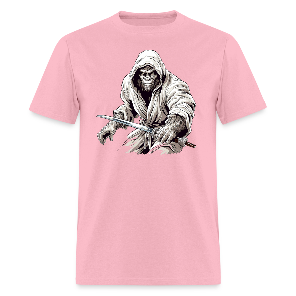 Sasquatch Swordmaster Warrior Tee - pink