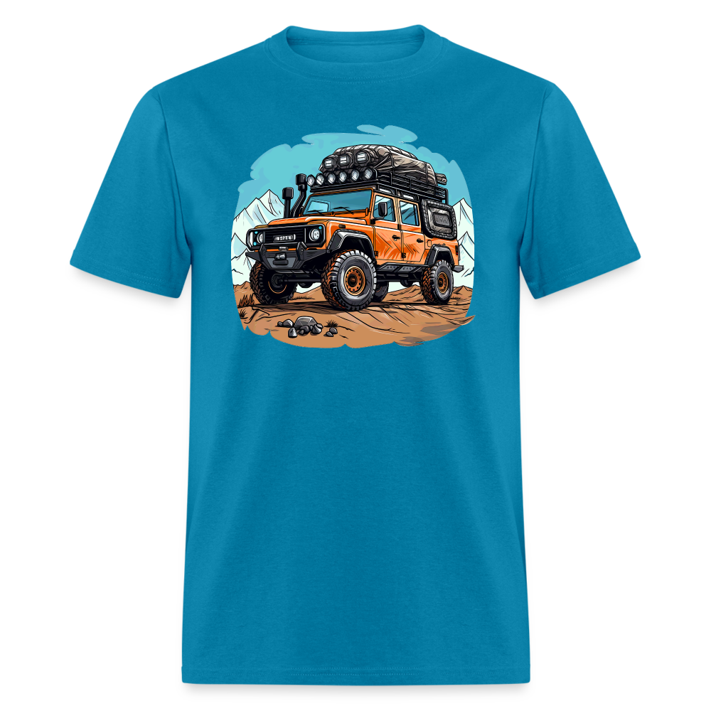 Mountain Trekker Expedition Tee - turquoise