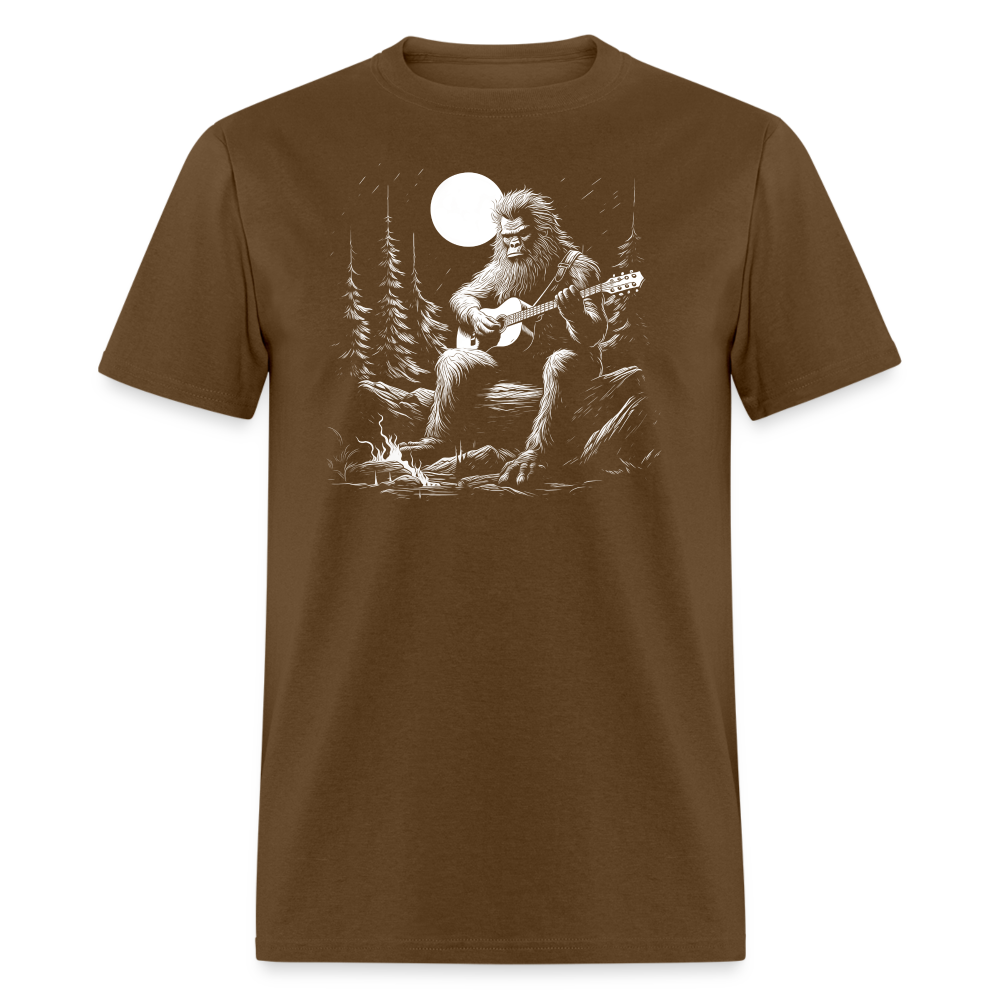 Squatchin' Campfire Serenade Tee - brown