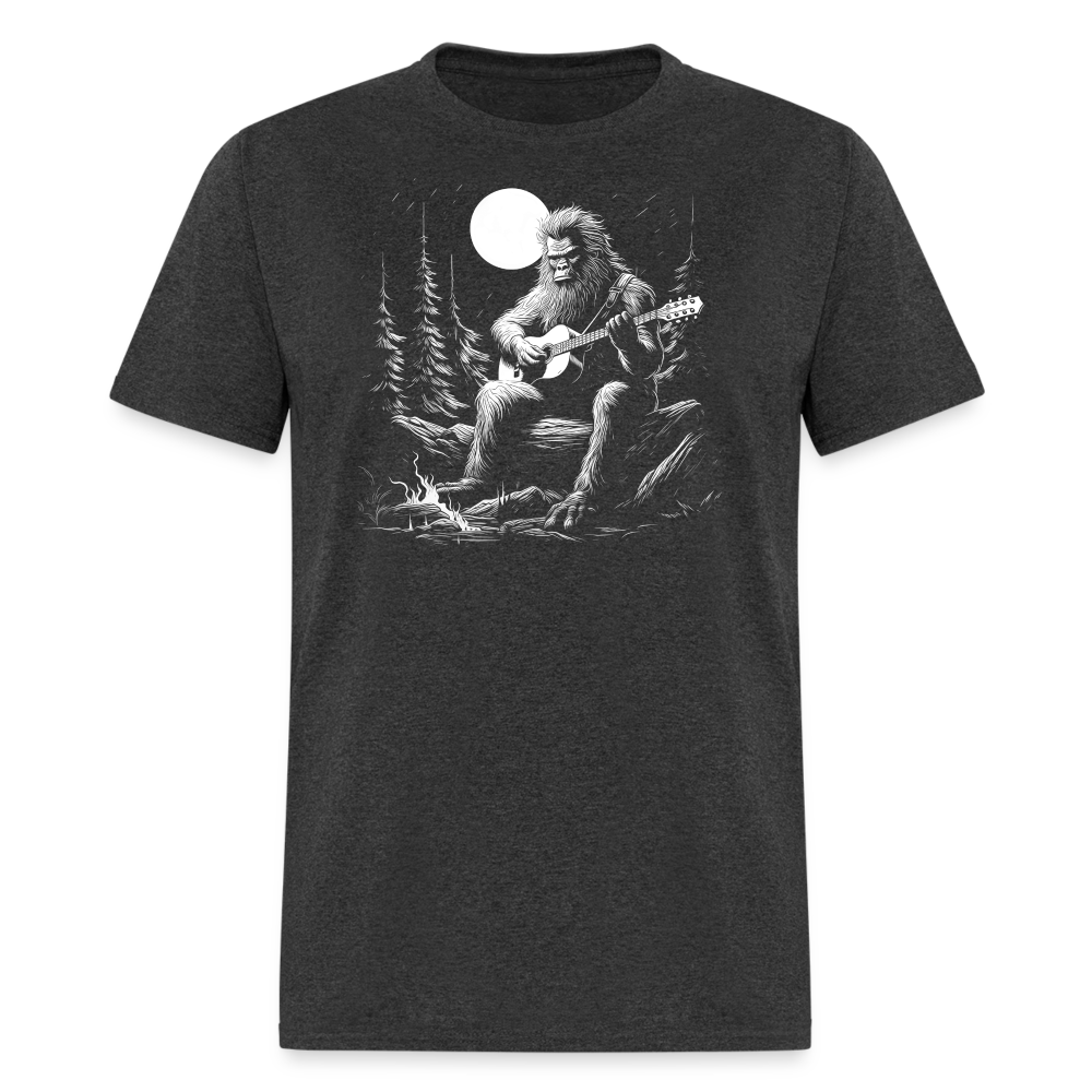 Squatchin' Campfire Serenade Tee - heather black