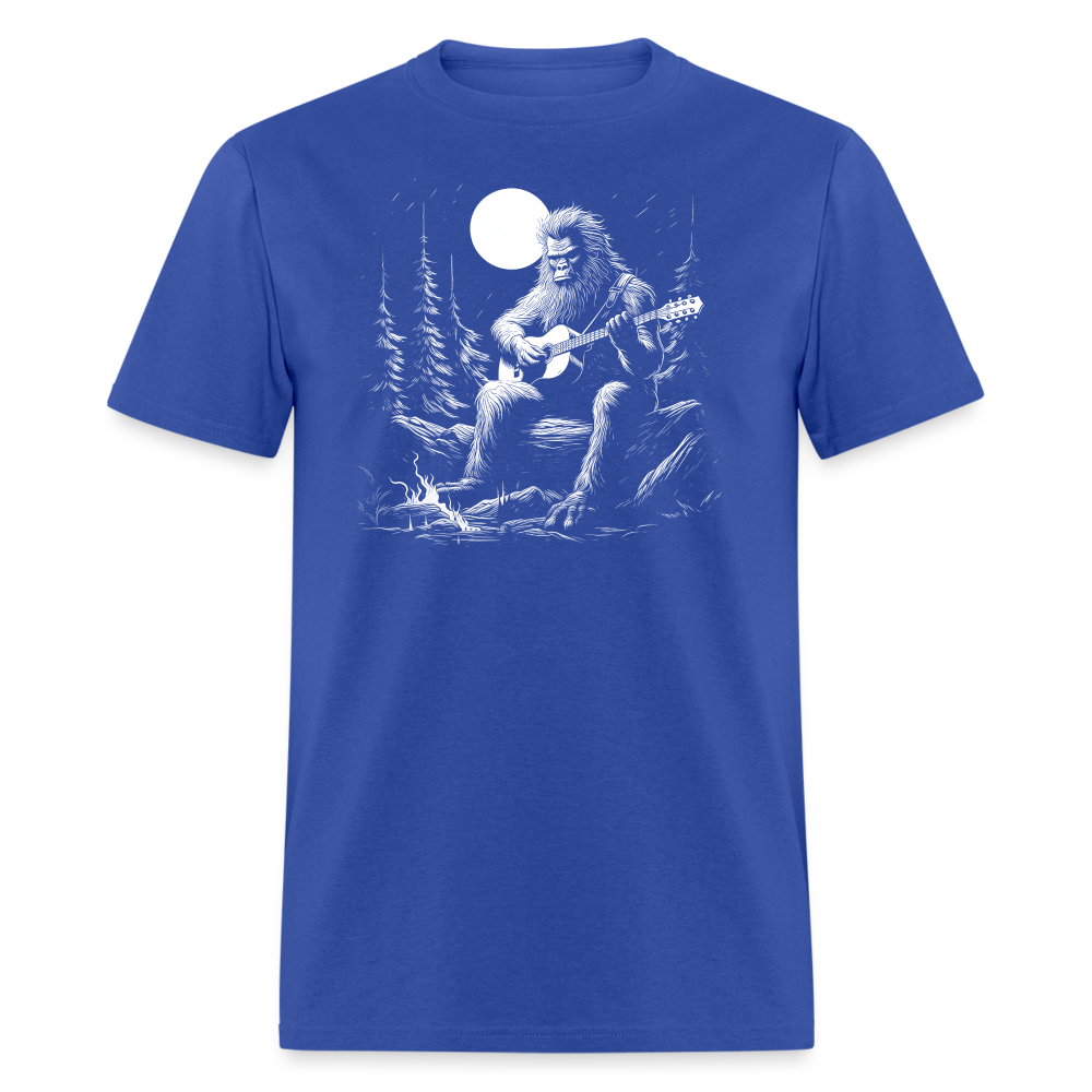 Squatchin' Campfire Serenade Tee - royal blue