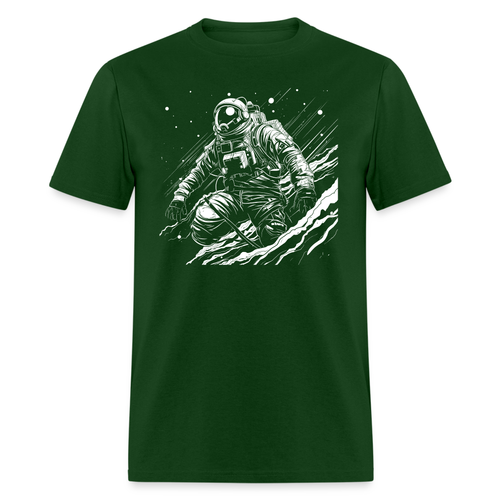 Cosmic Voyager Tee - forest green