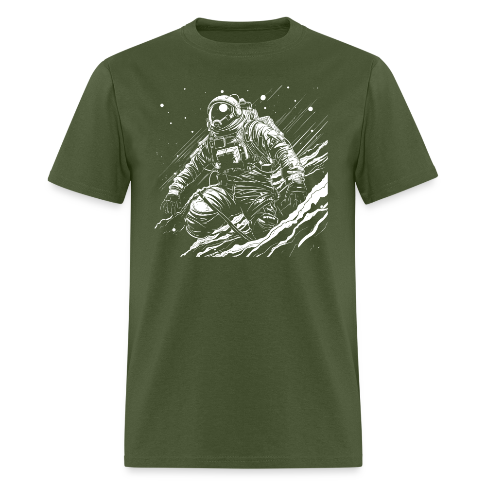 Cosmic Voyager Tee - military green