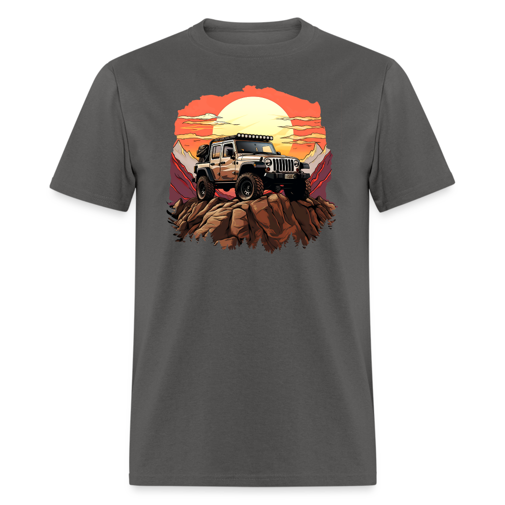 Summit Seeker Rock Climbing Tee - charcoal