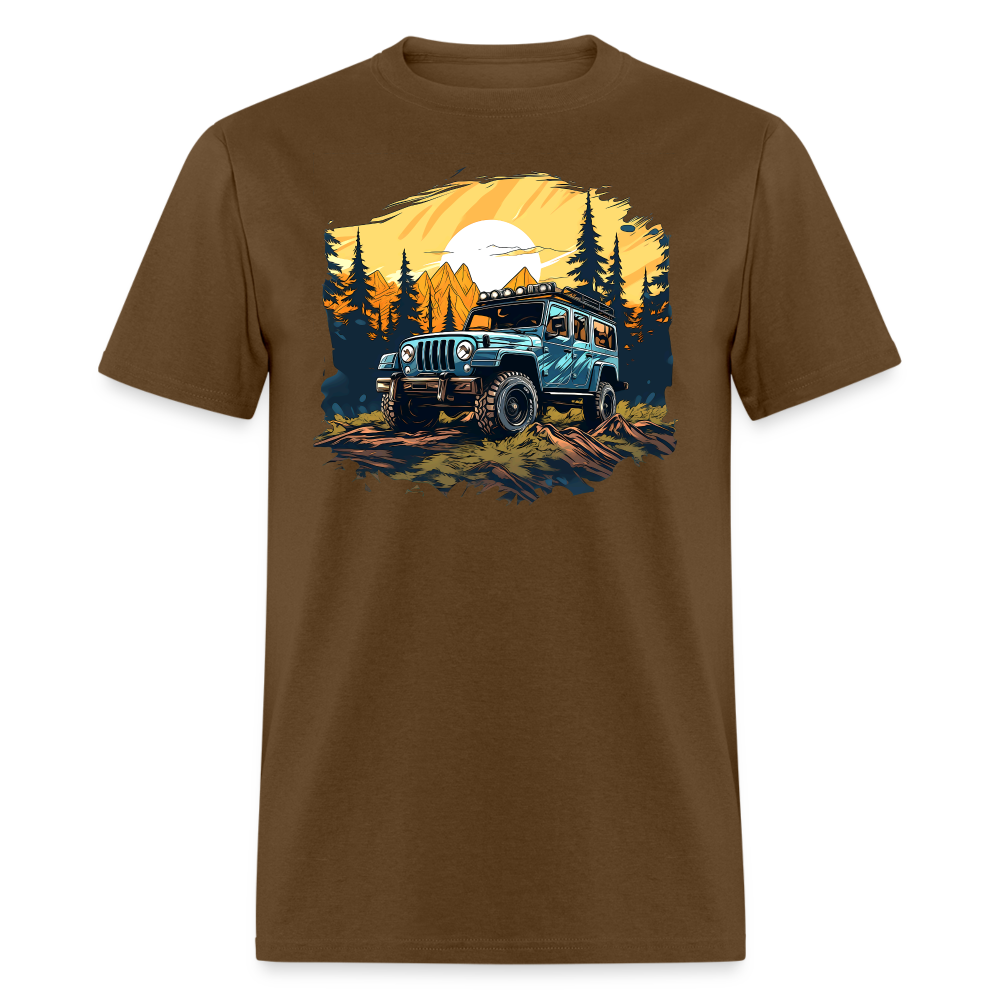 Forest Twilight Expedition Tee - brown