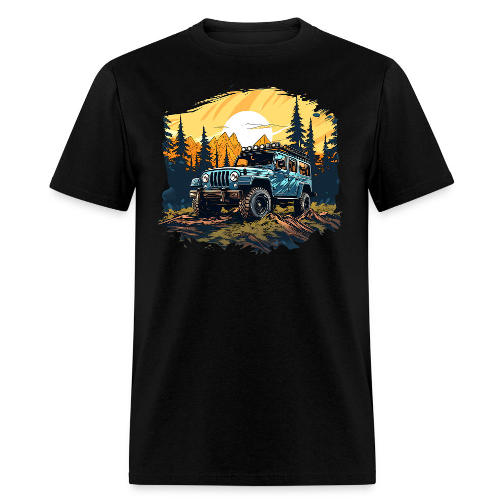 Forest Twilight Expedition Tee - black