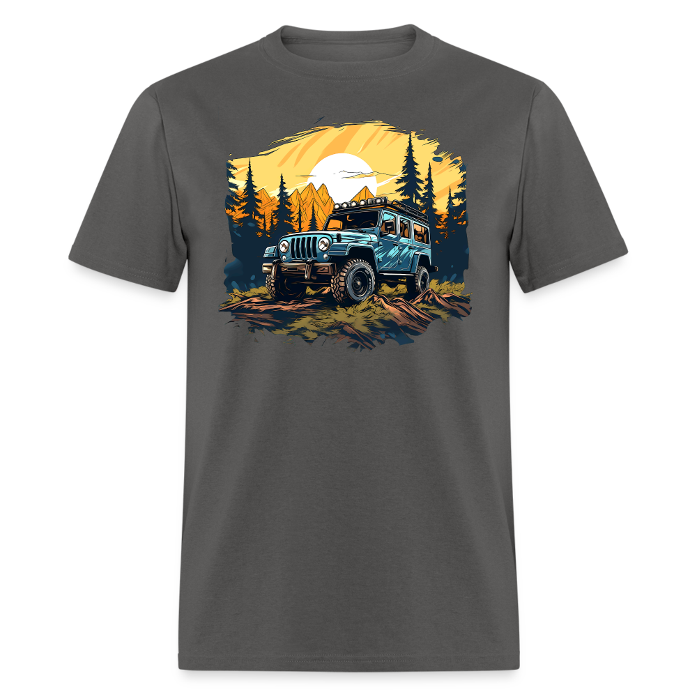 Forest Twilight Expedition Tee - charcoal
