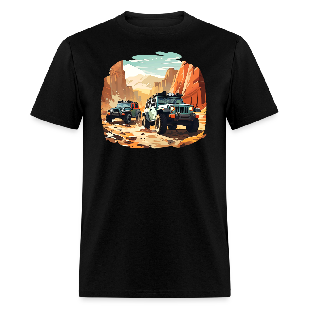 Canyon Caravan Off-Road Wheeling Tee - black