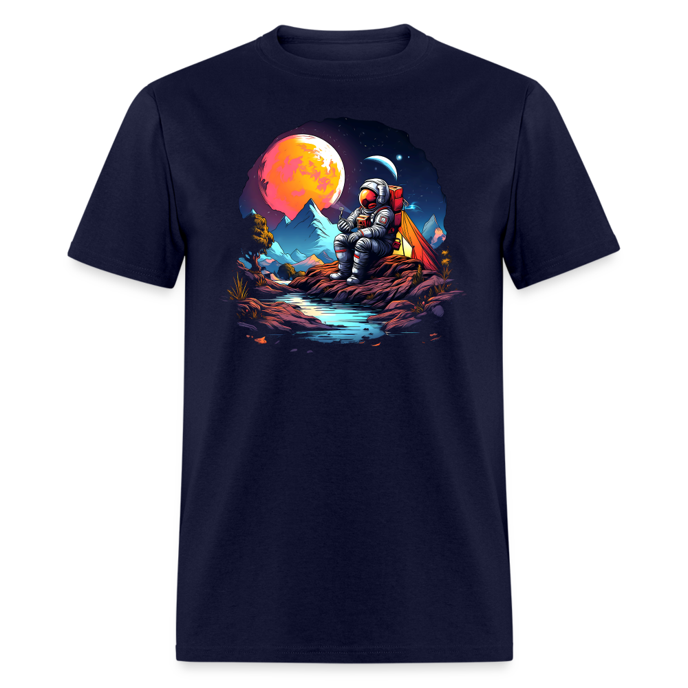Interstellar Astronaut Camper Tee - navy