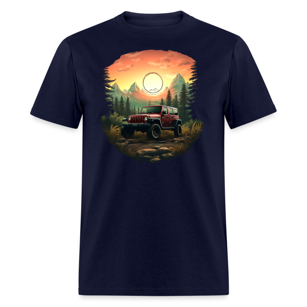 I'd Rather Be Off-Roading Tee - navy