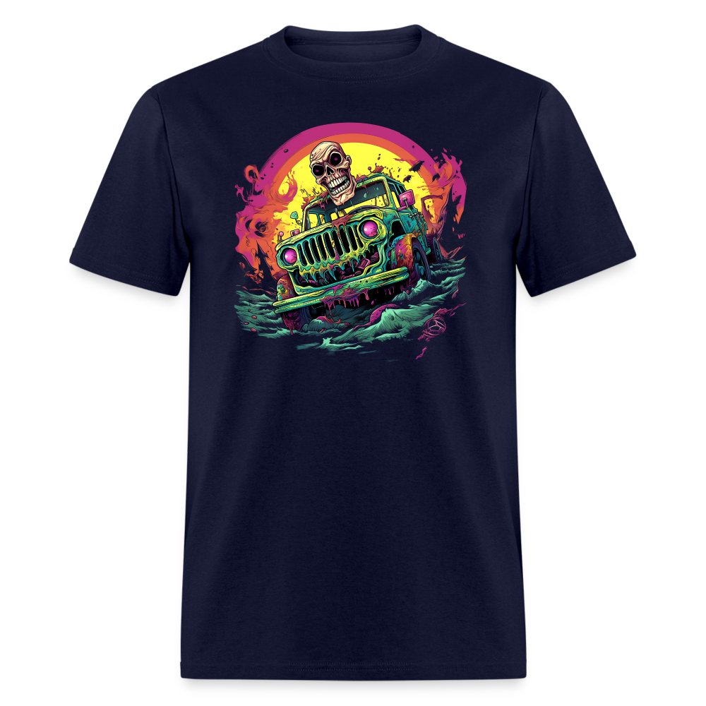 SkullRover Wasteland Overlander Tee - navy