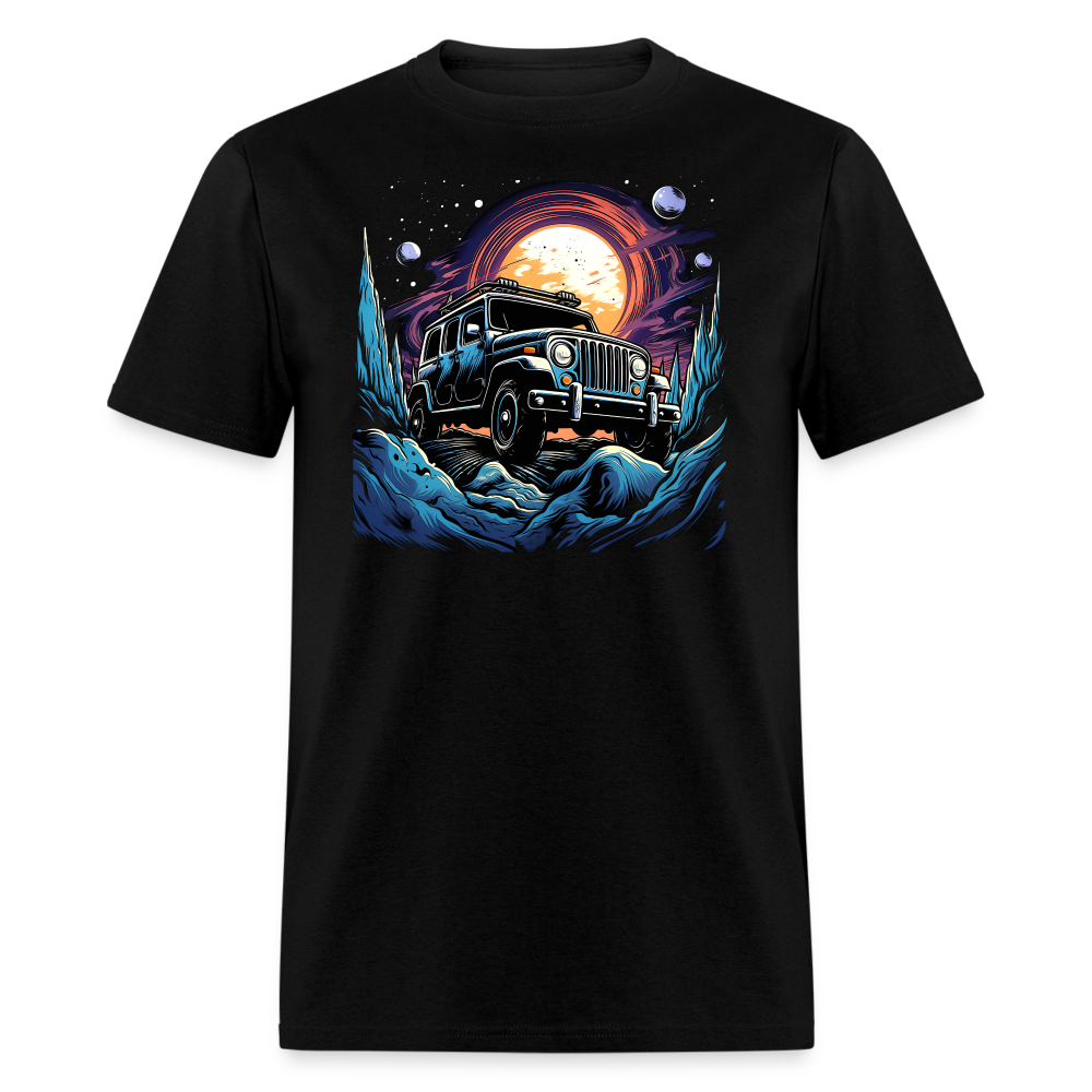 Galactic Off-Roading Odyssey Tee - black