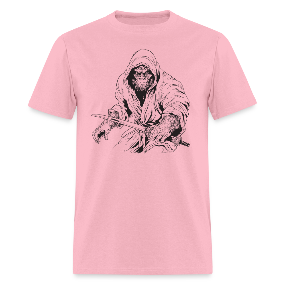 Sasquatch Swordmaster Warrior (BW) Tee - pink
