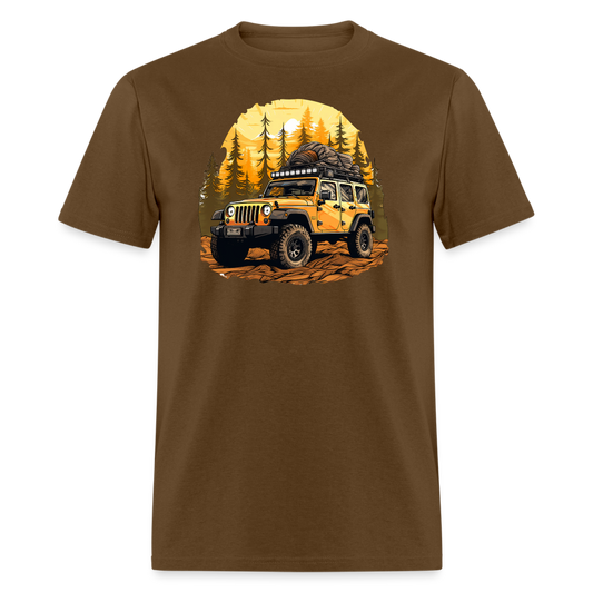 Yellow Pine Forest Roamer Tee - brown