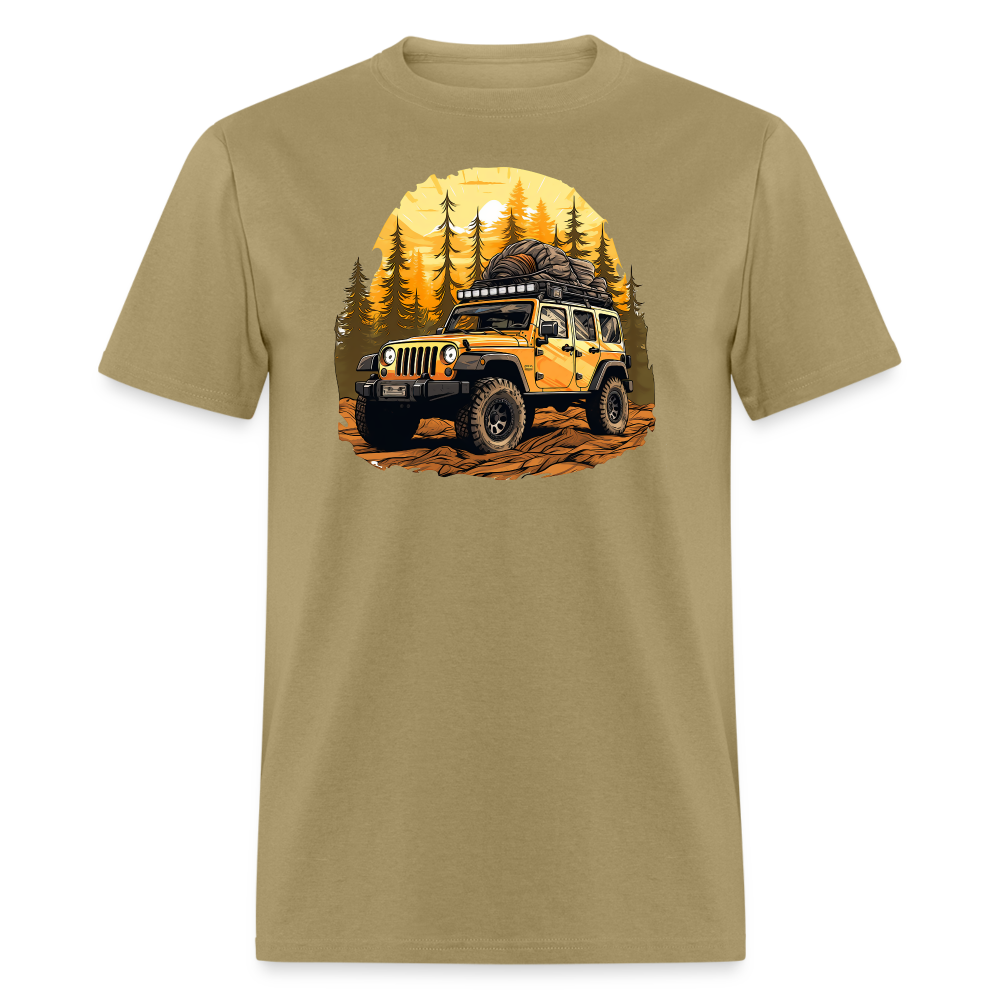 Yellow Pine Forest Roamer Tee - khaki