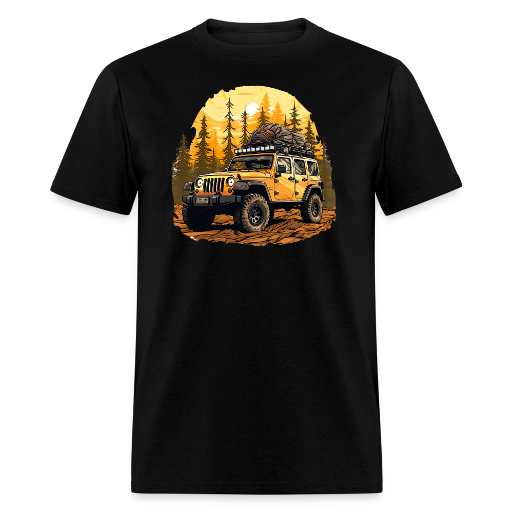 Yellow Pine Forest Roamer Tee - black