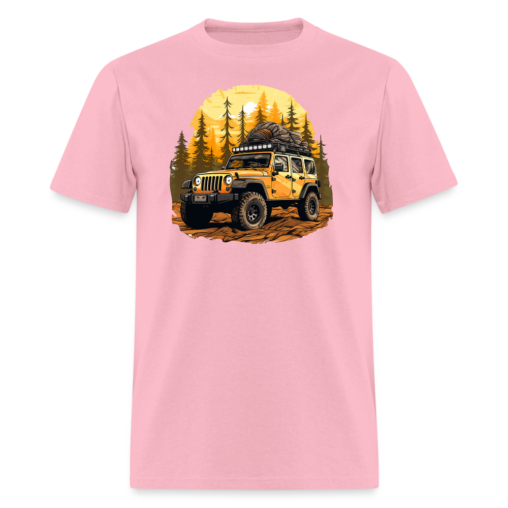 Yellow Pine Forest Roamer Tee - pink