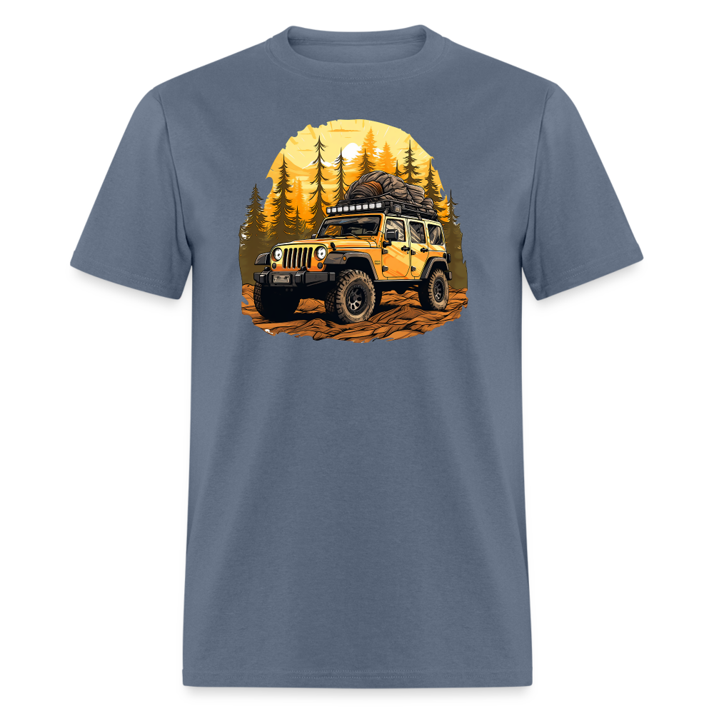 Yellow Pine Forest Roamer Tee - denim