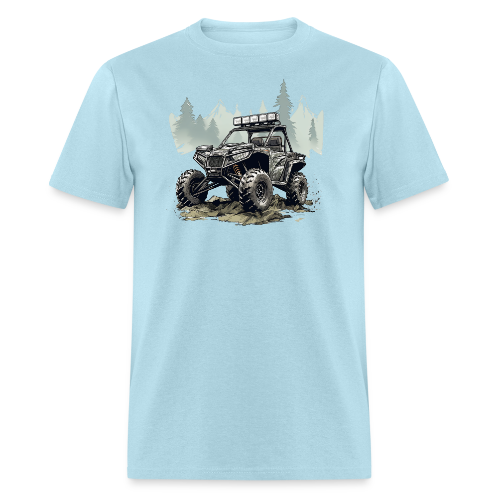 Conquer the Terrain SSV Tee - powder blue