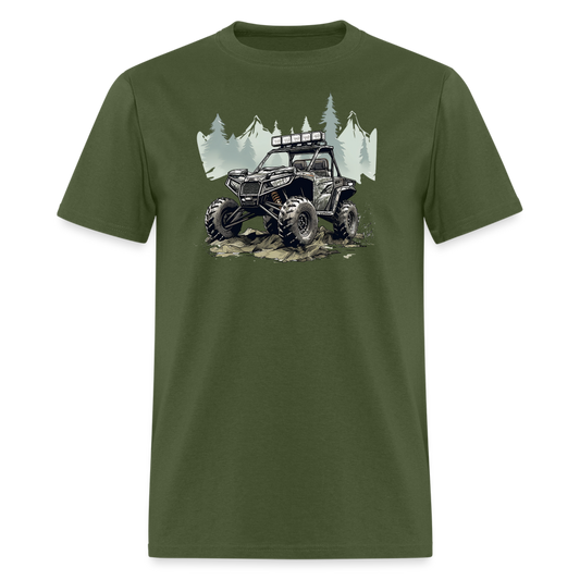 Conquer the Terrain SSV Tee - military green