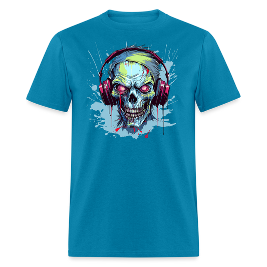 DeadBeat Zombie Wanderer Tee - turquoise