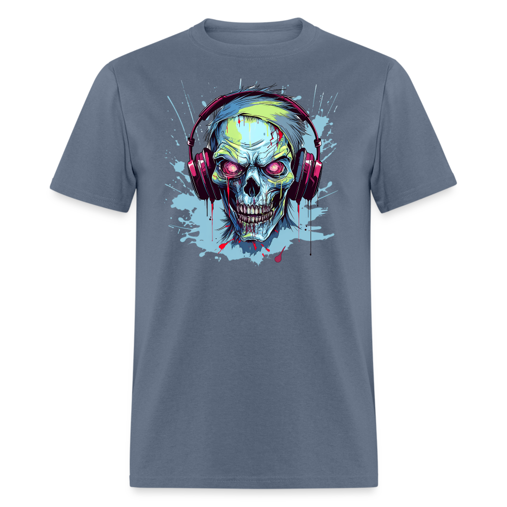 DeadBeat Zombie Wanderer Tee - denim