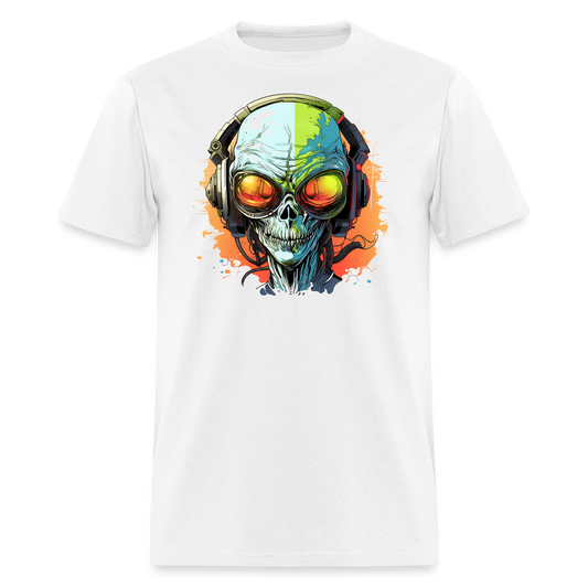 CosmicChorus Alien Scout Tee - white