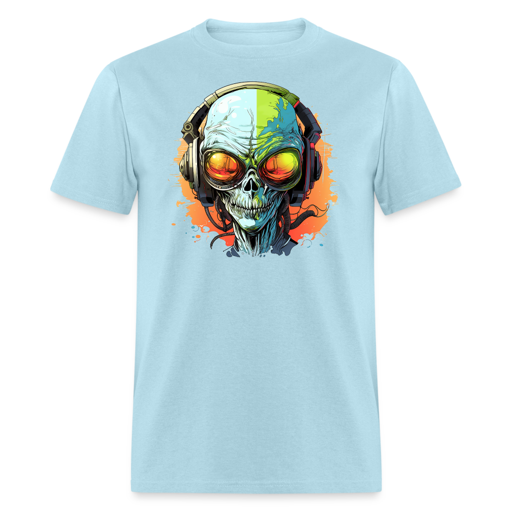 CosmicChorus Alien Scout Tee - powder blue